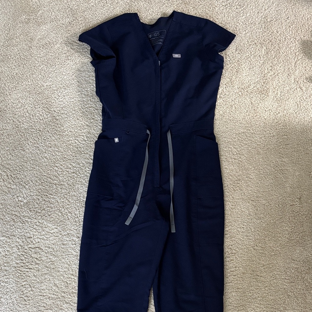 Figs Deep Blue Women's Jumpsuit